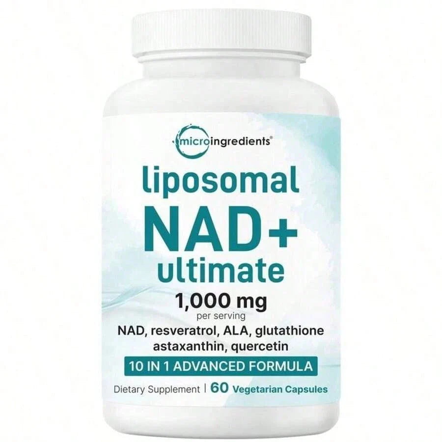 Liposomal NAD+ Ultimate 1,000mg, 60 Veggie Capsules
