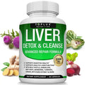 Toplux Liver Cleanse Detox & Repair – Milk Thistle, 60 Capsules
