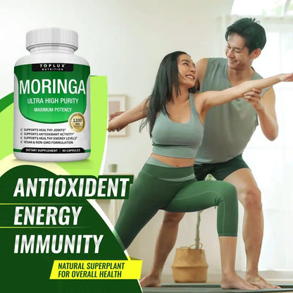 Toplux Moringa Capsules 1200mg 90 Capsules