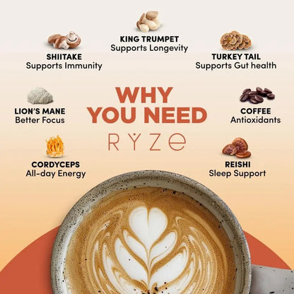 Mushroom Coffee 30 Servings Buy 1 Get 1 Free