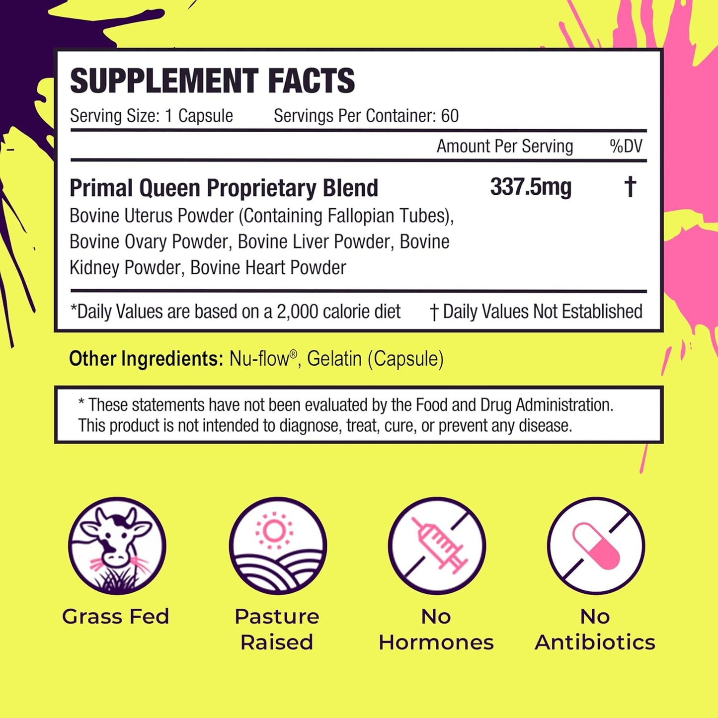 Primal Queen: Beef Organ Superfood Supplement for Women