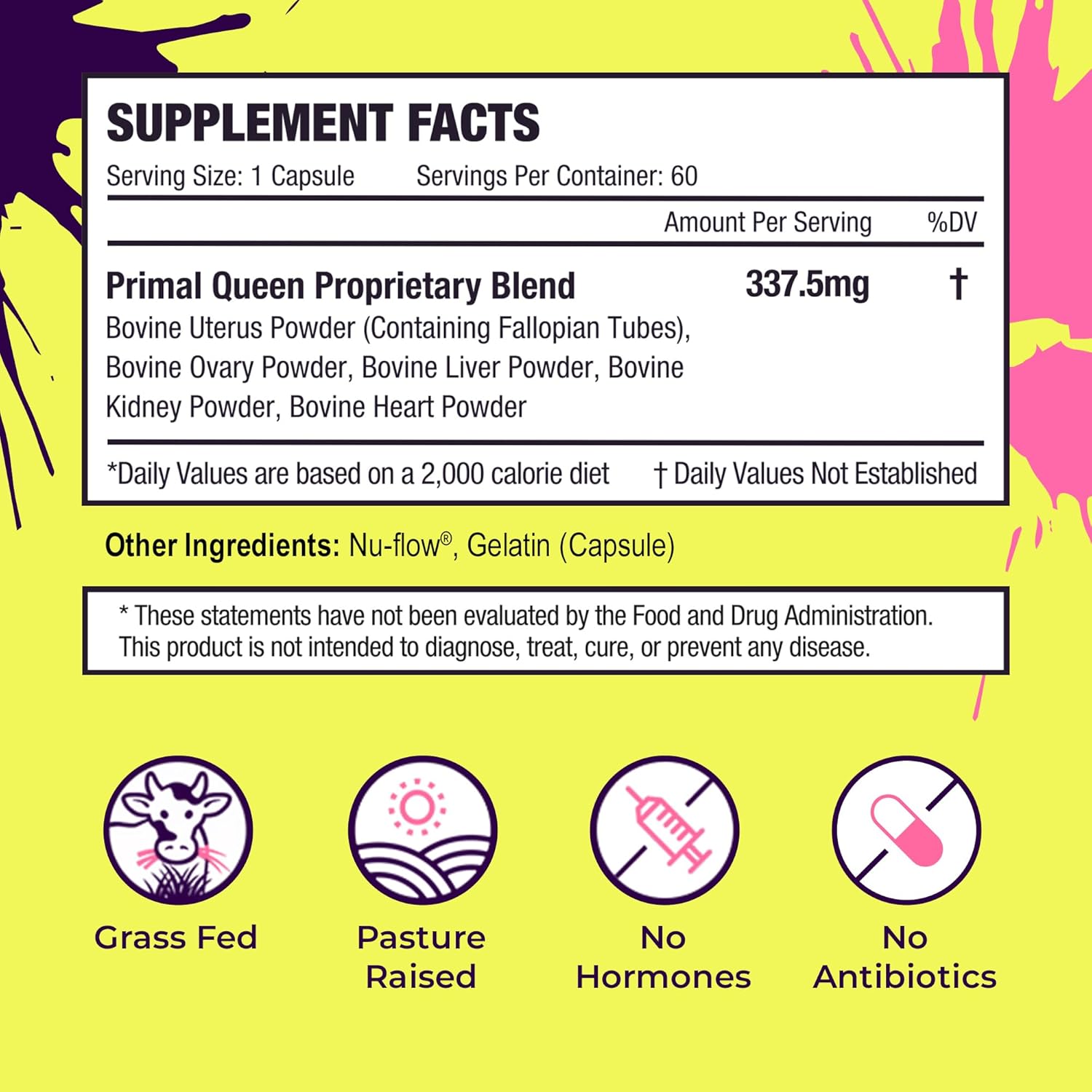 Primal Queen: Beef Organ Superfood Supplement for Women