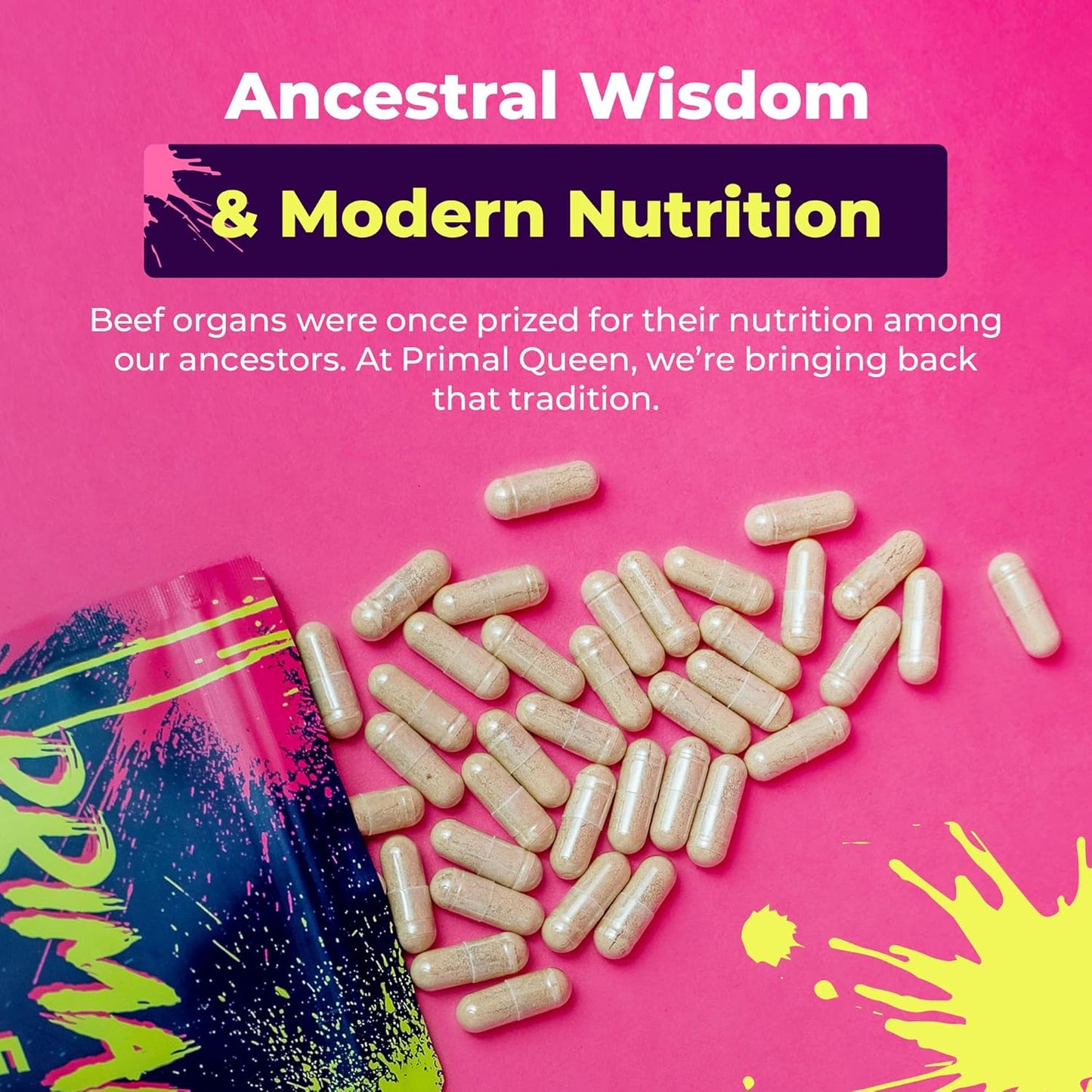Primal Queen: Beef Organ Superfood Supplement for Women