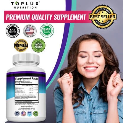 Toplux Nutrition Keto Burn Supplement 60 Capsules