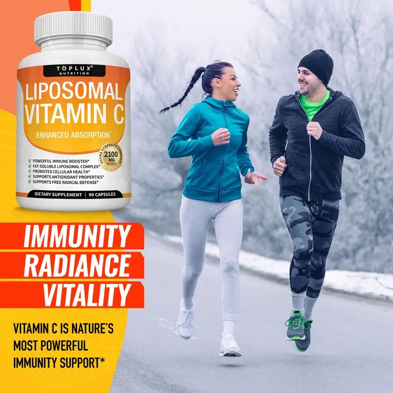 Liposomal Vitamin C Supplement 2100mg 30 Soft gels