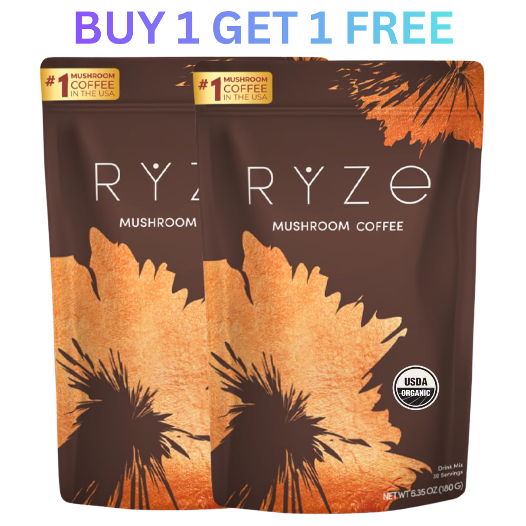 Mushroom Coffee 30 Servings Buy 1 Get 1 Free