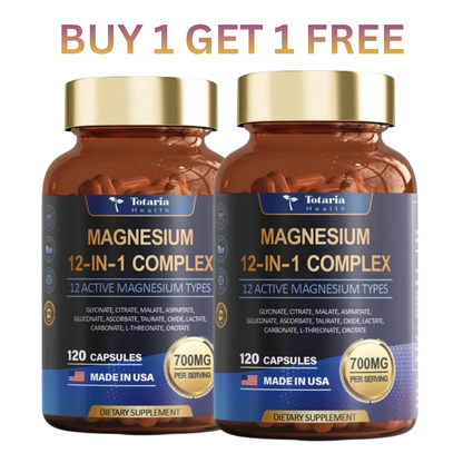 12 in 1 Magnesium Complex Capsules BUY 1 GET 1 FREE