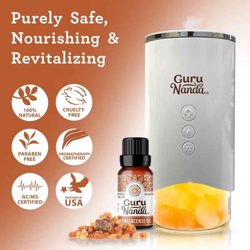 GuruNanda Frankincense Essential Oil – 2 Pack