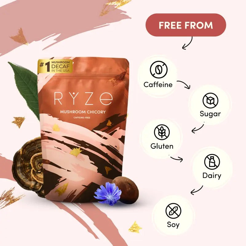RYZE Mushroom Chicory Coffee 30 Servings