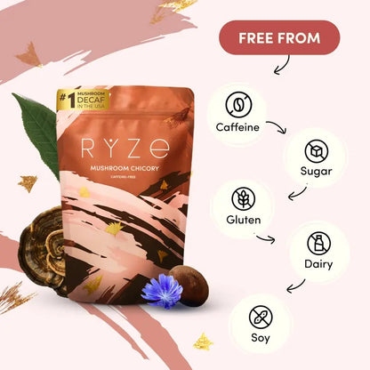 RYZE Mushroom Chicory Coffee 30 Servings