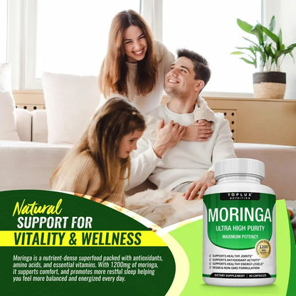 Toplux Moringa Capsules 1200mg 90 Capsules