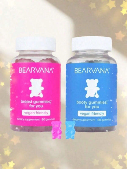 BEARVANA Berry Gummies for Women – Herbal Multivitamin, 2-Pack