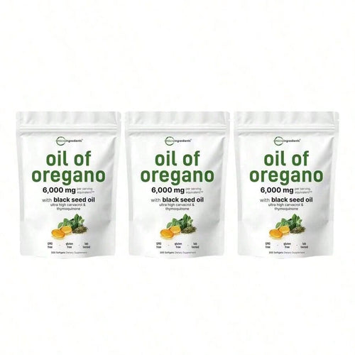 Miriyalyad Oregano Oil with Black Seed Oil Softgels