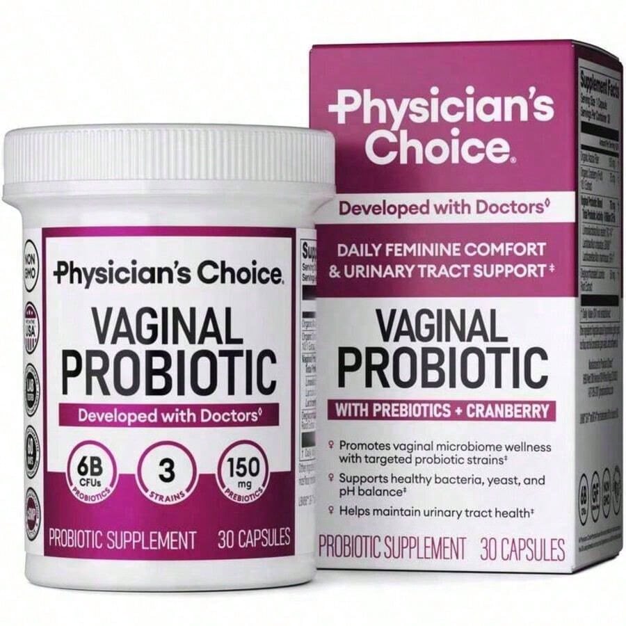 Physician's Choice Probiotics for Women – 6B CFU, 30 Capsules