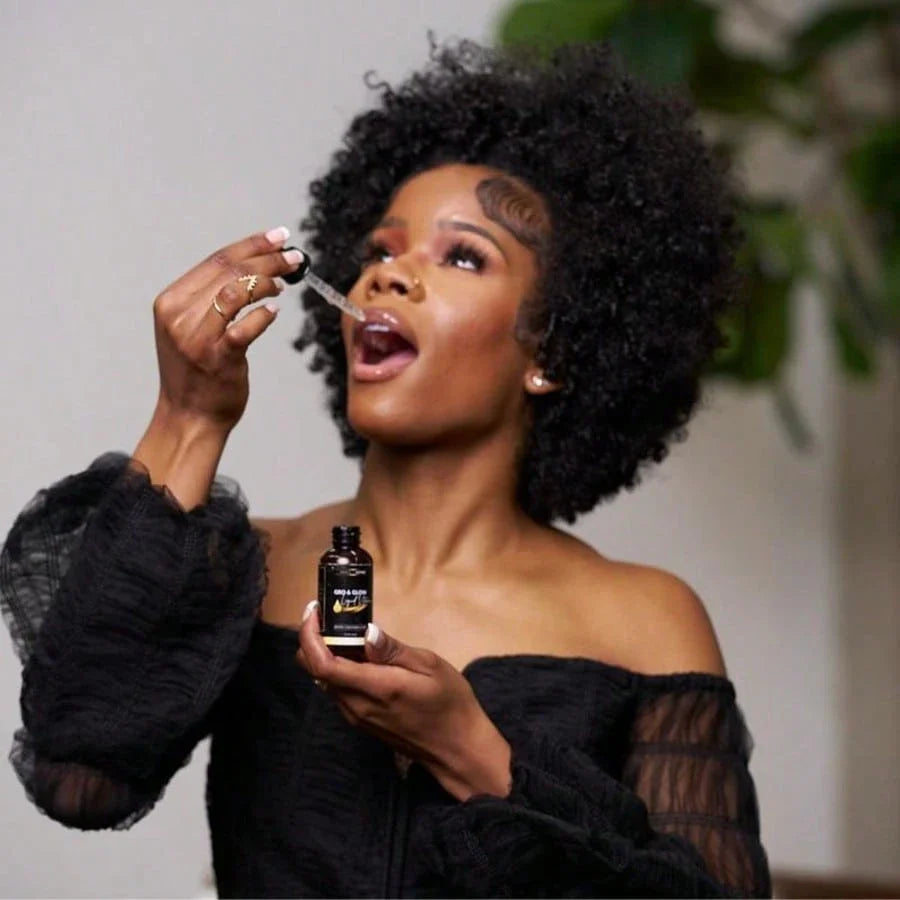 Gro & Glow Liquid Vitamins – Hair, Nails & Skin with Biotin & Collagen