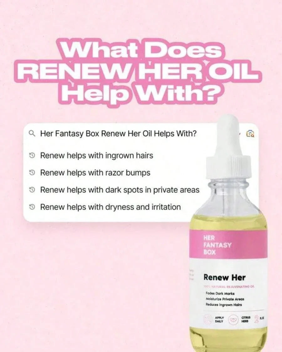 HERFANTASYBOX Ultimate Complete Feminine Care: 4 Products For Odor Control, PH Balance, Skin Rejuvenation & Vaginal Moisture – 30-60 Day Supply