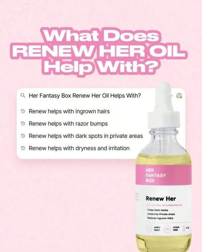 HERFANTASYBOX Ultimate Complete Feminine Care: 4 Products For Odor Control, PH Balance, Skin Rejuvenation & Vaginal Moisture – 30-60 Day Supply