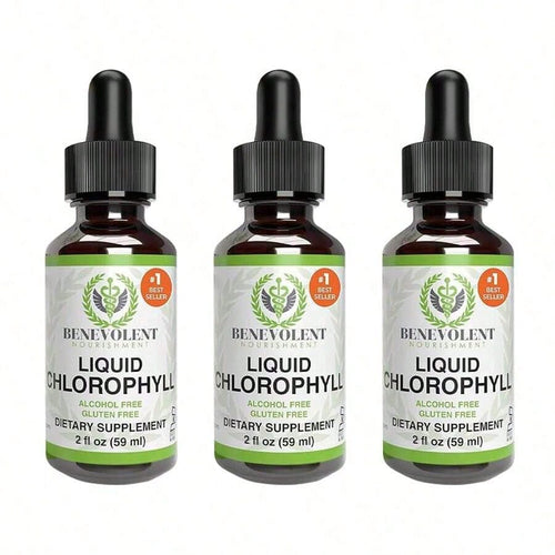 Miriyalyad Chlorophyll Supplement, Detox & Immune Support, Internal Deodorizer - Liquid Drops, Natural Mint Flavor, 4 Month Supply, 59ml[Free Shipping ]