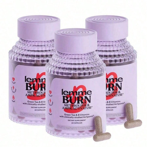 3Pack Lemme Burn - Metabolism Belly Fat Burning + AMPK Activating Supplement