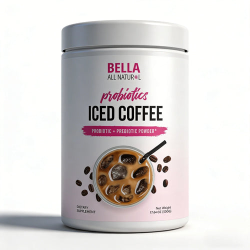 Bella Natural Probiotics Iced Coffee – Gut Health Support, 500g