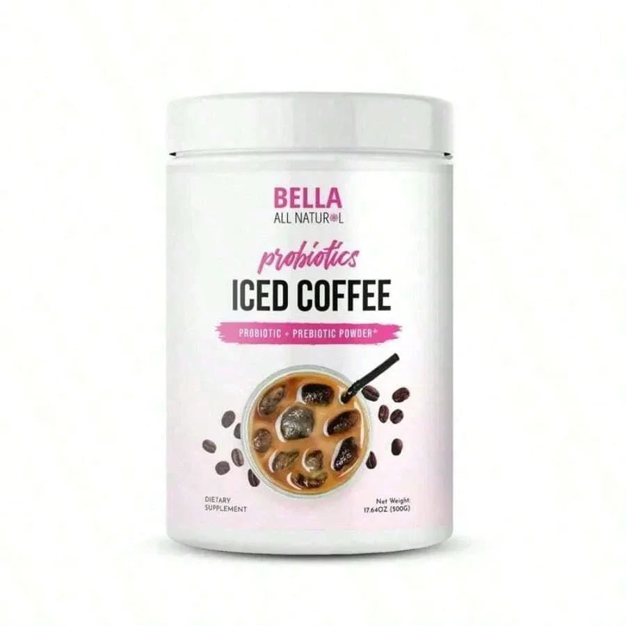 Bella Natural Probiotics Iced Coffee – Gut Health Support, 500g