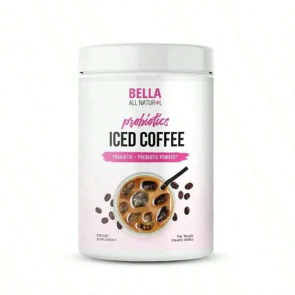 Bella Natural Probiotics Iced Coffee – Gut Health Support, 500g