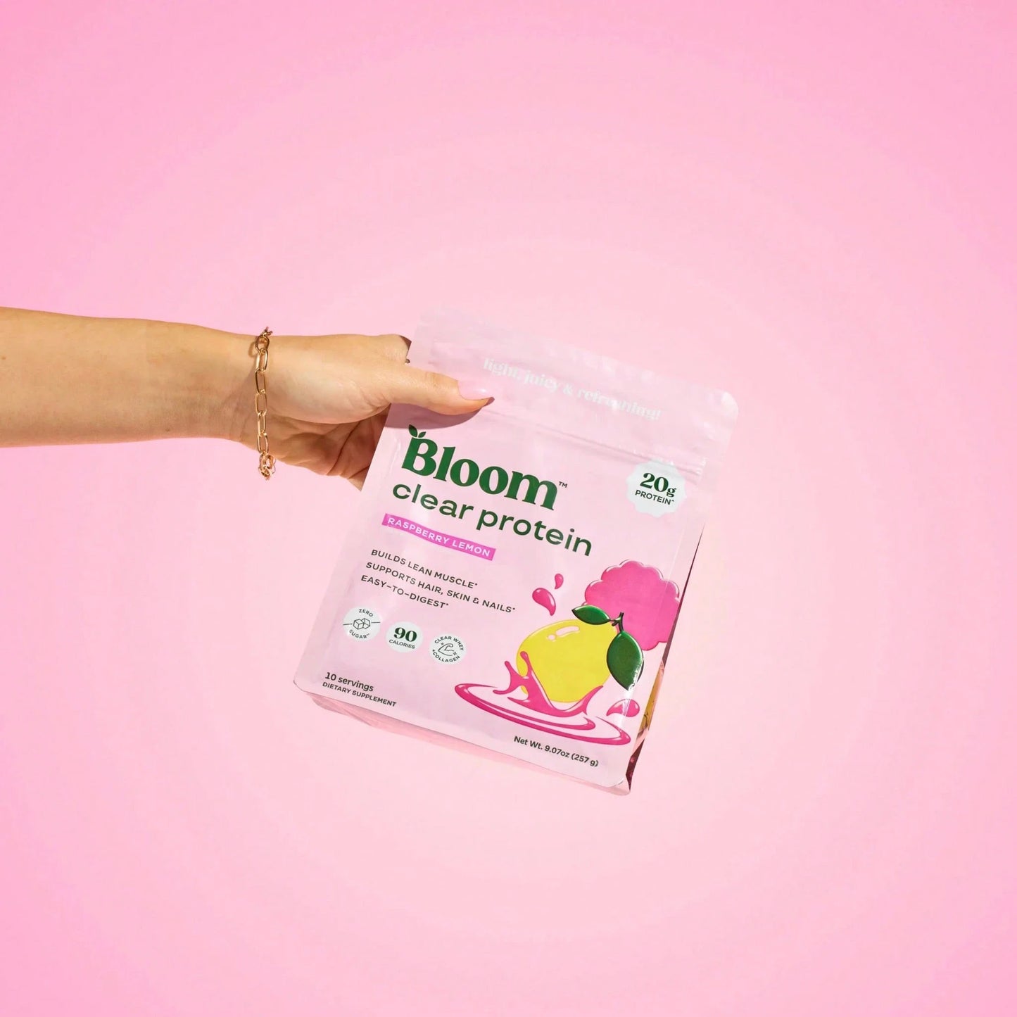MOM'S DAY GIFT BUNDLE! Bloom Clear Protein 2-Pack | Hair, Skin & Nails Support, 20 Servings