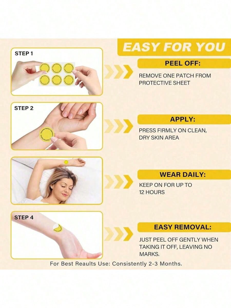 Age Rewind NAD+ Patches – NMN & Resveratrol Topical, 30 Count