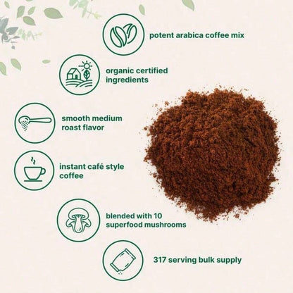 MicroIngredients 3-Piece Wellness Bundle, Oil Of Oregano Softgels, Organic Mushroom Instant Coffee, Multi Collagen Peptides Powder, Complete Immune, Energy & Beauty Support Set