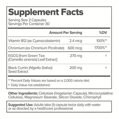 MOTO Metabolism Booster Capsules – 30-Day Supply For Fat Burning & Energy Support