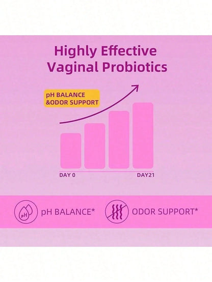 LEEFAR Women's Probiotic Gummies With Slippery Elm - Tropical Pineapple Flavor For PH Balance Digestive & Immune Health - 60 Gummies Per Pack