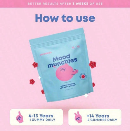 Miriyalyad Piggy Mood Gummies, Eases Mood Swings & Boosts Focus – Gluten-Free