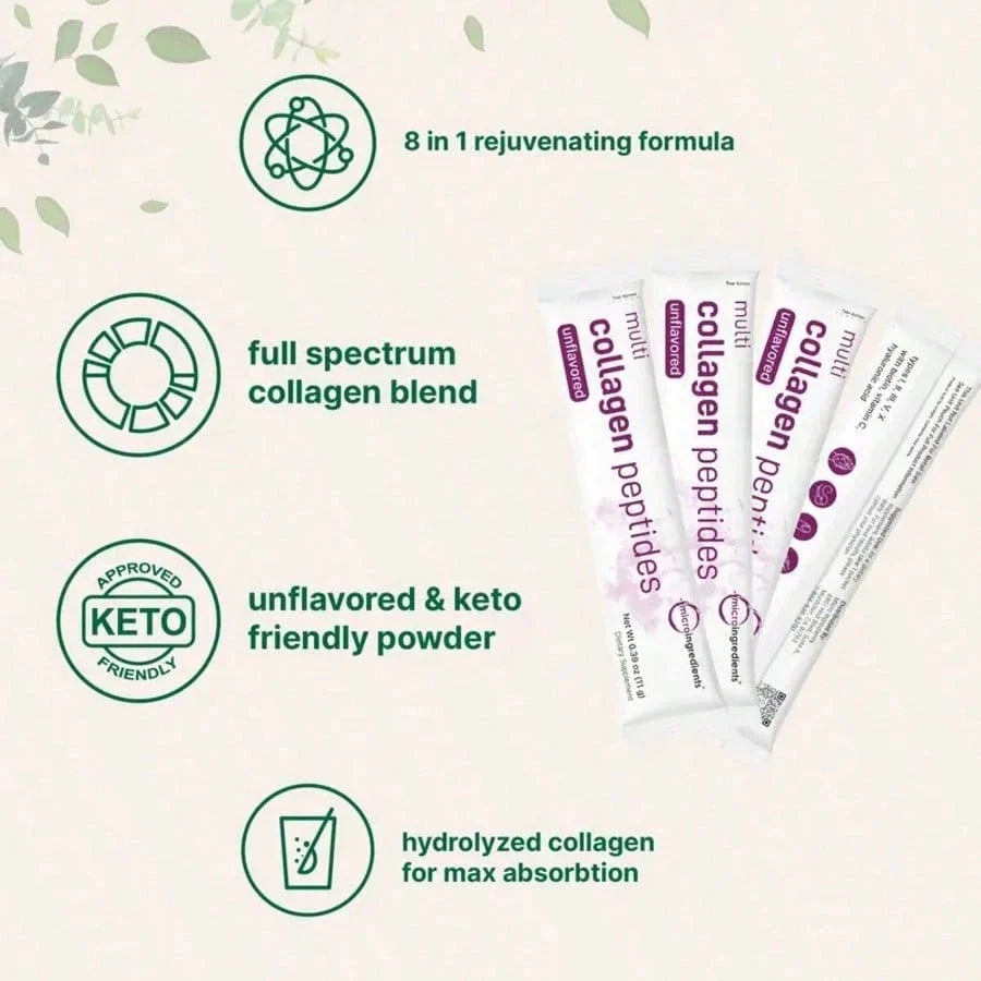 Oregano Oil Softgels & Multi Collagen Peptides Powder Bundle | 150/75 Day Supply Immune & Collagen Boost | Unflavored Dietary Supplement