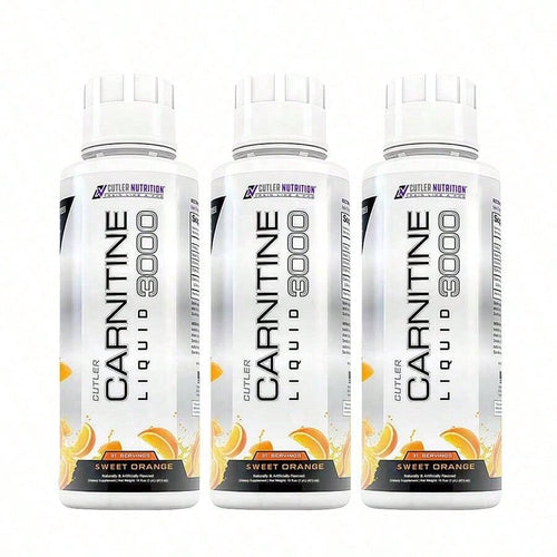 Cutler Nutrition Liquid L-Carnitine Supplement With Acetyl L-Carnitine & L-Carnitine Tartrate Forms - Pre Workout Formula For Optimal Absorption, Energy & Muscle Support, Buzz'in Orange Flavor
