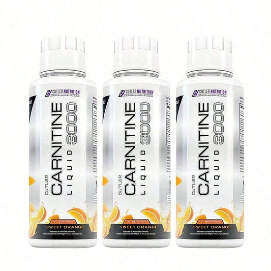 Cutler Nutrition Liquid L-Carnitine Supplement With Acetyl L-Carnitine & L-Carnitine Tartrate Forms - Pre Workout Formula For Optimal Absorption, Energy & Muscle Support, Buzz'in Orange Flavor