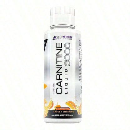 Cutler Nutrition Liquid L-Carnitine Supplement With Acetyl L-Carnitine & L-Carnitine Tartrate Forms - Pre Workout Formula For Optimal Absorption, Energy & Muscle Support, Buzz'in Orange Flavor