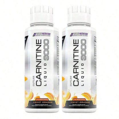 Cutler Nutrition Liquid L-Carnitine Supplement With Acetyl L-Carnitine & L-Carnitine Tartrate Forms - Pre Workout Formula For Optimal Absorption, Energy & Muscle Support, Buzz'in Orange Flavor