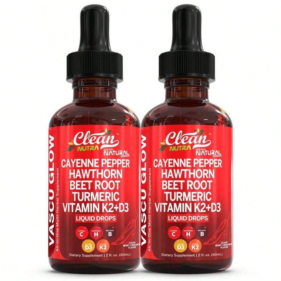 Fire & Vitality Drops - Cayenne+Hawthorn+Organic Beetroot For Circulation & Energy