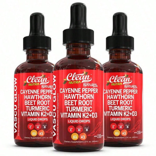 Fire & Vitality Drops - Cayenne+Hawthorn+Organic Beetroot For Circulation & Energy