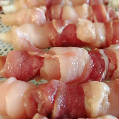 100% Grain-Free Chicken Wrapped Cowhide Teething Treats For Dogs - 18PCS Natural Dental Chews For Puppies And Adult Dogs - Perfect Training Reward & Oral Care Chew Sticks For Small, Medium, & Large Breeds -