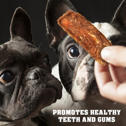 Beloved Pets Chicken Jerky Dog Treats 1.5 Lb - Human Grade Pet Snacks & Grain Free Meat - High Protein Dried Strips - Best Chews For Training Small & Large Dogs - Bulk Soft Pack - Lab Tested In The USA