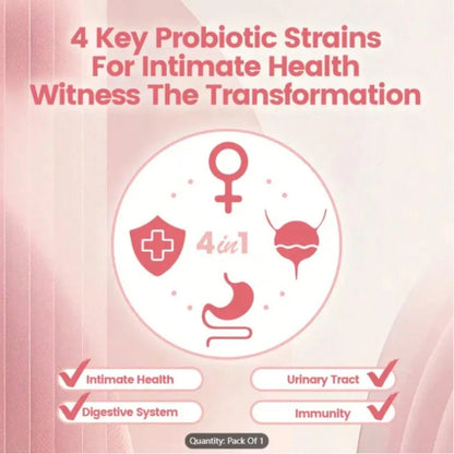 Vivonu Women's Probiotic Supports Women's Health (60 Capsules/1 Packet) For Women, Daily Care, Probióticos Originales