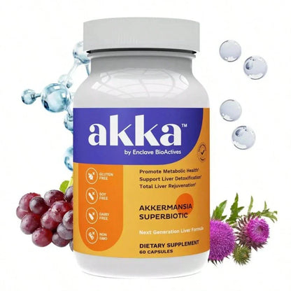 AKKA - Premium Liver Cleanse Detox & Repair Superbiotic,Gut Health, Milk Thistle,For Women, Daily Supplement