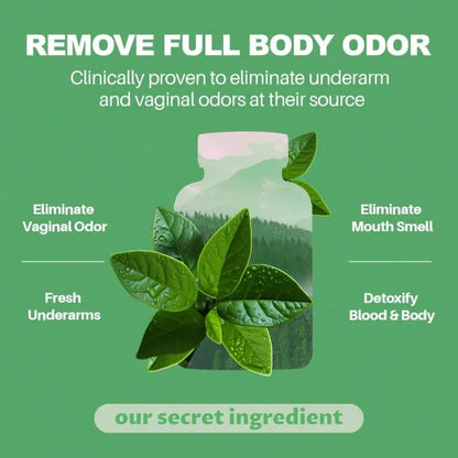 Body Odor Remove,7 In 1 Support,60 Capsules