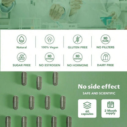 Body Odor Remove,7 In 1 Support,60 Capsules