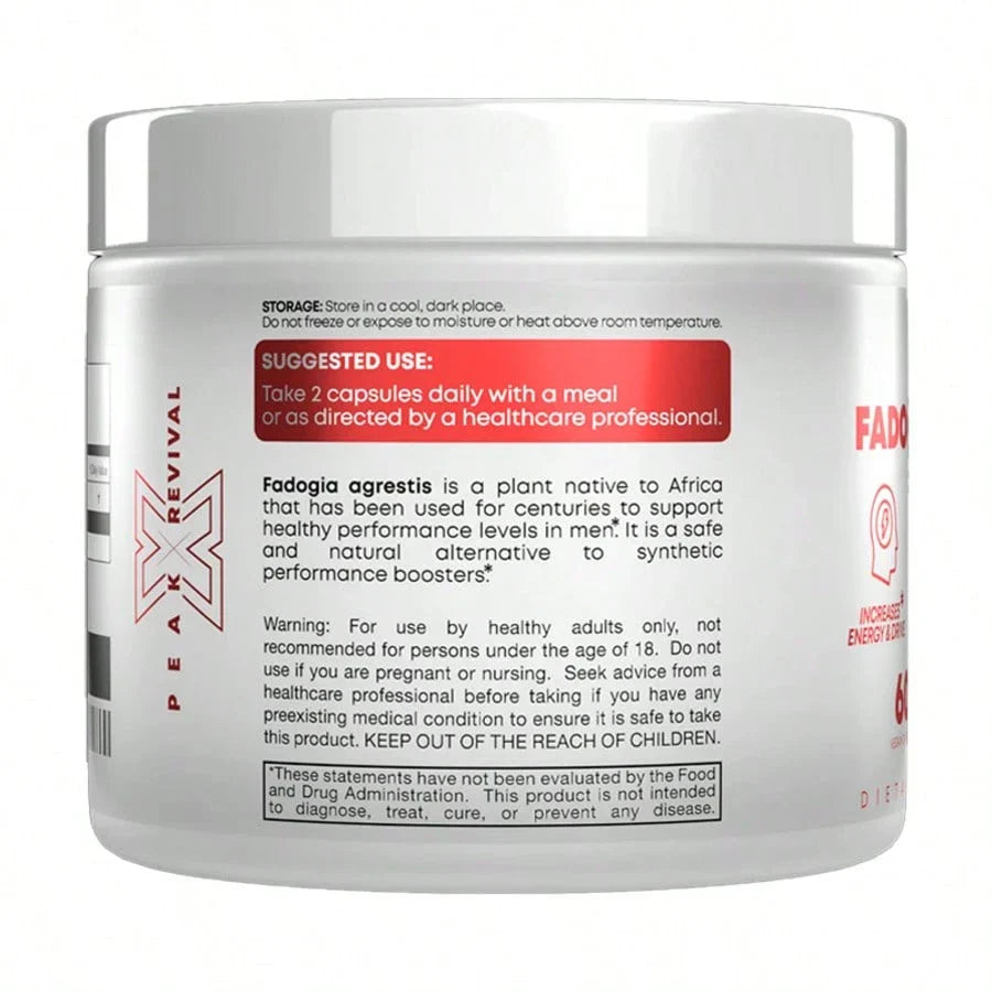 Peak Revival-X Alpha Muscle Stack -2000mg Total Strength Formula Turkesterone +Tongkat Ali+ Fadogia Agrestis Build Muscle,Boost Drive & Recover Fast