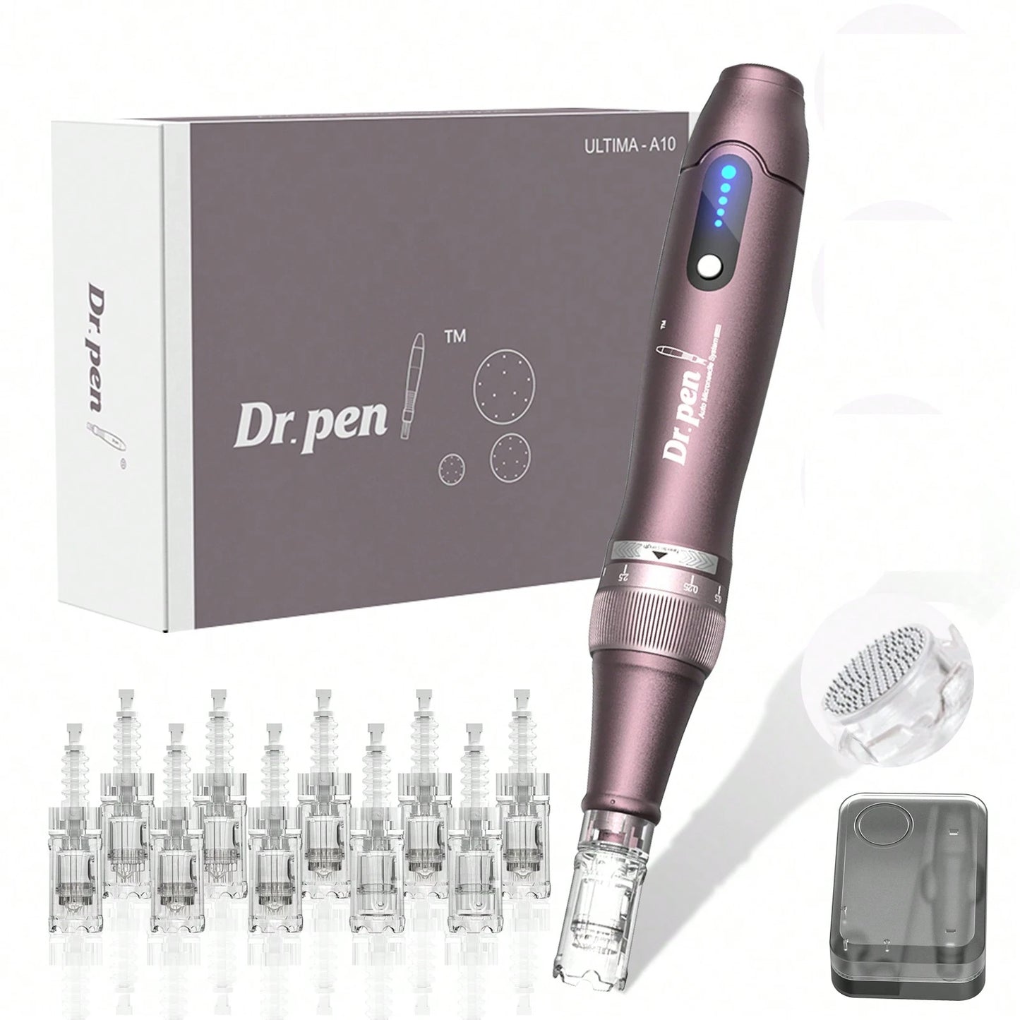 Dr.Pen A10 Pen - Care Tool Kit With 10PCS 0.25MM Replacement Cartridges