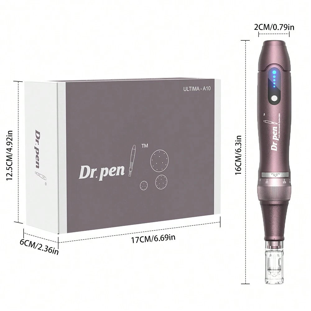 Dr.Pen A10 Pen - Care Tool Kit With 10PCS 0.25MM Replacement Cartridges