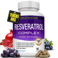 resveratrol supplement 1800mg antioxidant capsules USA