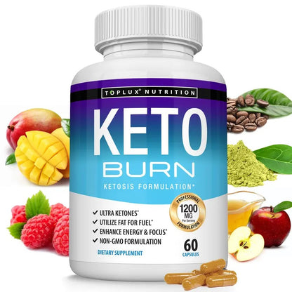toplux nutrition keto burn supplement capsules USA